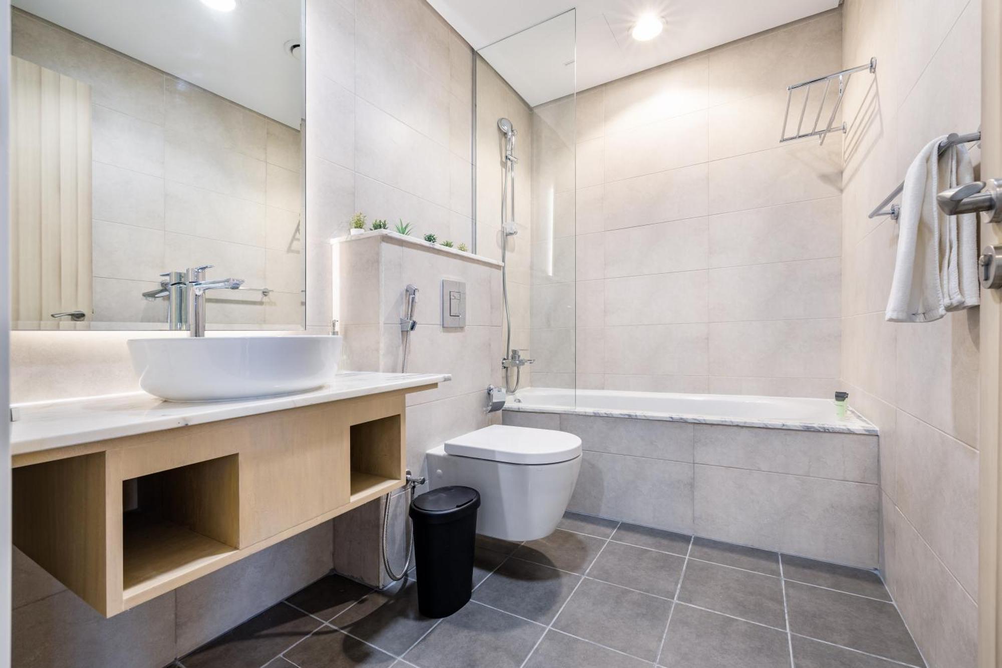 Aliving Luxe 2Br With Burj Khalifa View Infinity Pool Midtown-4704 Apartman Dubaj Kültér fotó